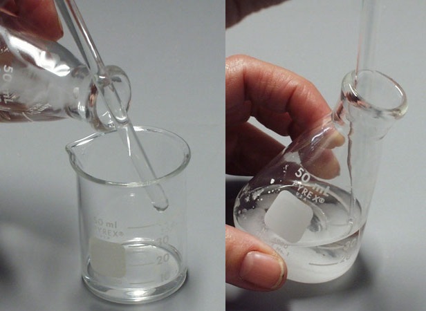 Decanting with a stir rod and pasteur pipet